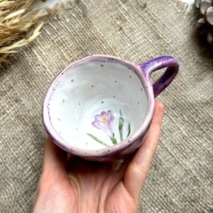 Кружка с крокусом
