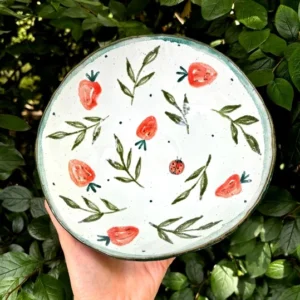 Мисочка с гранатом и божьей коровкой