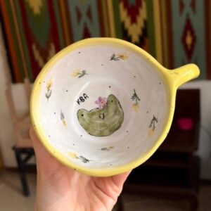 Кружка с лягушкой