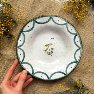 Тарелка с пижмой