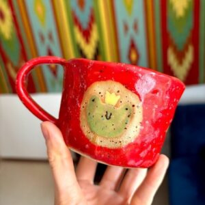 Кружка с царевной-лягушкой