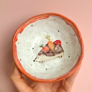 Пиала с ежиком