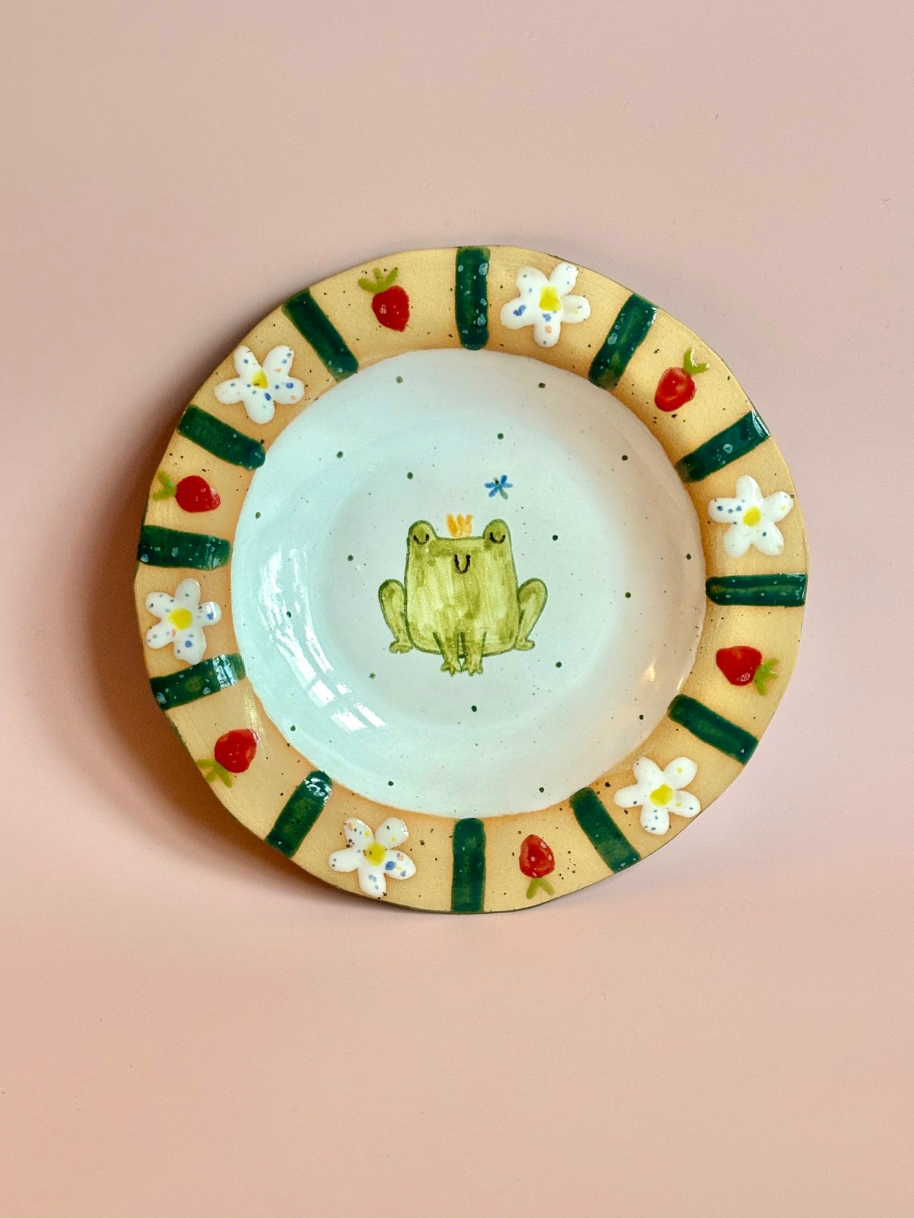 Тарелки с ободком