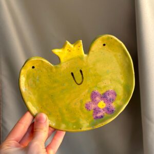 Блюдце Царевна-лягушка