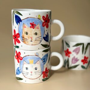 Кружка Кот в окошке
